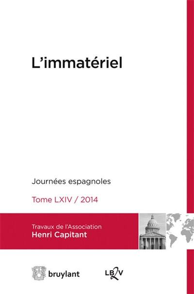 L'immatériel : journées espagnoles