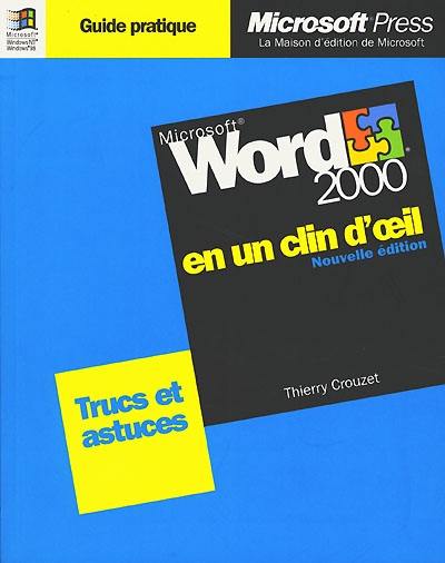 Microsoft Word 2000 en un clin d'oeil