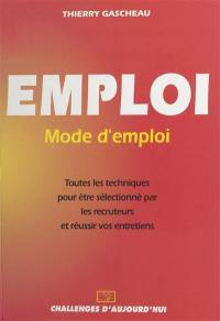 Emploi, mode d'emploi