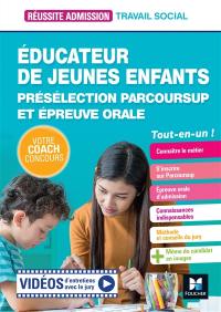 Educateur de jeunes enfants : présélection Parcoursup et épreuve orale : tout-en-un !