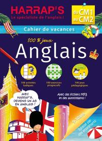 Cahier de vacances anglais Harrap's : du CM1 au CM2, 9-10 ans