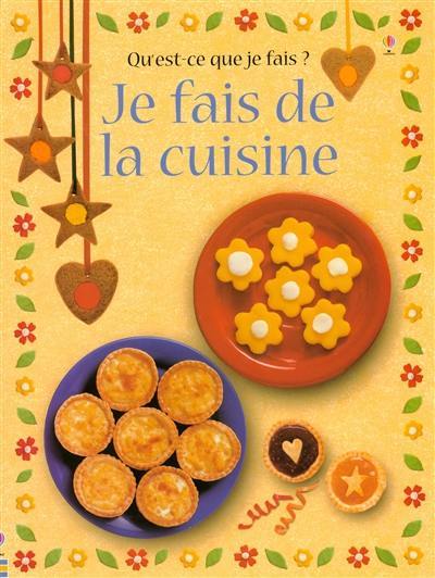 Je fais de la cuisine