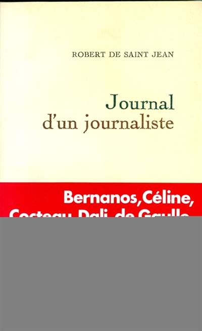 Journal d'un journaliste