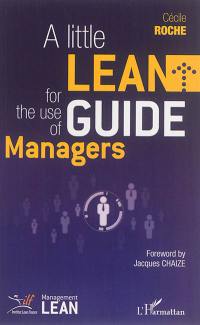 A little lean guide for the use of managers