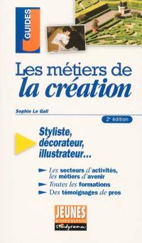 Les métiers de la création