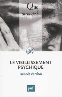 Le vieillissement psychique