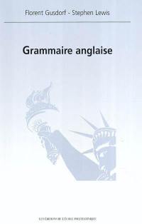 Grammaire anglaise