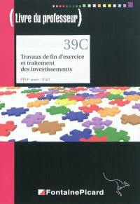 Travaux de fin d'exercice et traitement des investissements, BTS 1re année-CGO : livre du professeur