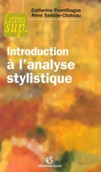 Introduction à l'analyse stylistique