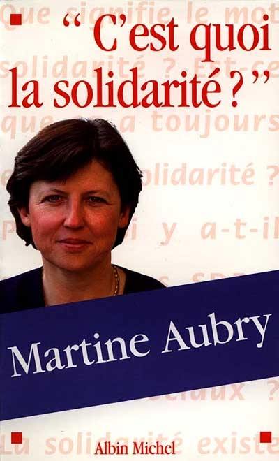 C'est quoi la solidarité ?