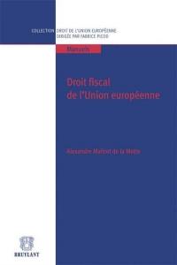 Droit fiscal de l'Union européenne