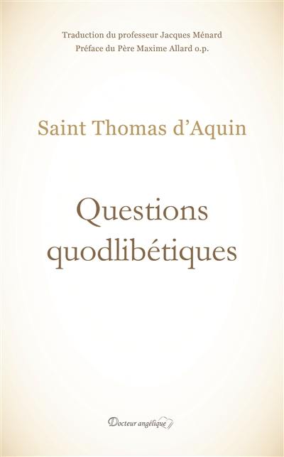 Questions quodlibétiques