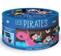 Les pirates : livre + puzzle géant