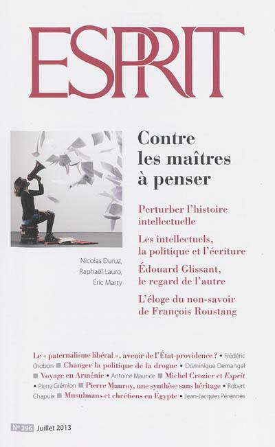 Esprit, n° 396. Contre les maîtres à penser