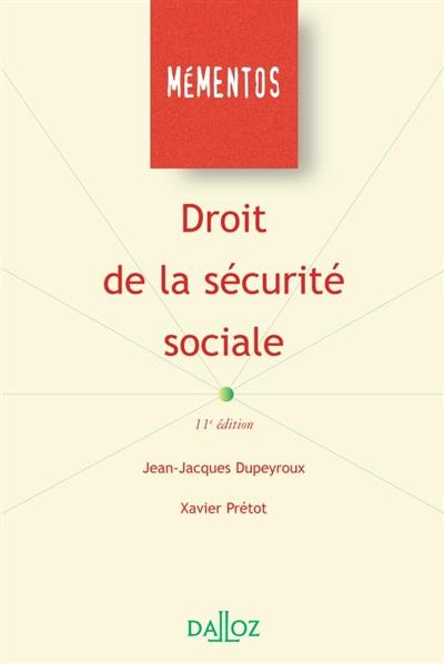 Droit de la sécurité sociale