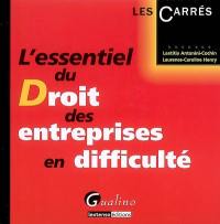 L'essentiel du droit des entreprises en difficulté