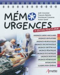 Mémo urgences