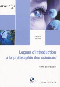 Leçons d'introduction à la philosophie des sciences