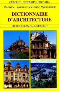 Dictionnaire d'architecture