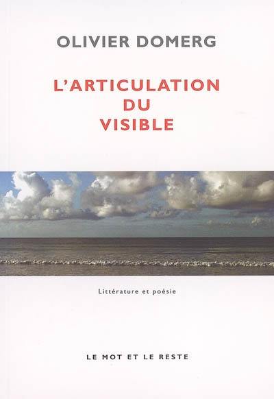 L'articulation du visible