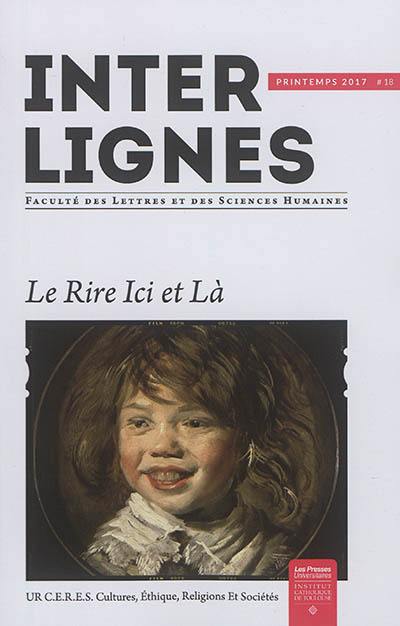 Inter-lignes, n° 18. Le rire ici et là