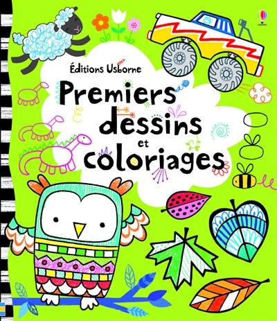 Premiers dessins et coloriages