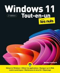 Windows 11 tout-en-un pour les nuls