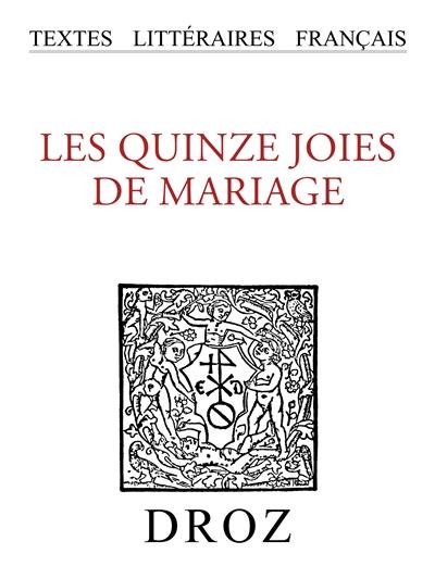 Les XV joies de mariage