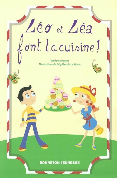 Léo et Léa font la cuisine