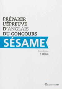 Préparer l'épreuve d'anglais du concours Sésame