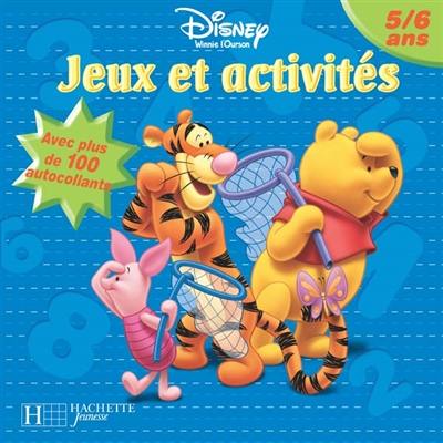 Jeux et activités avec Winnie l'ourson, 5-6 ans