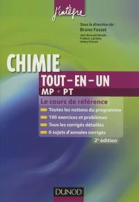 Chimie : tout-en-un, MP-PT : le cours de référence