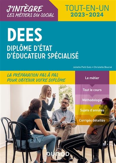 DEES diplôme d'Etat d'éducateur spécialisé : tout-en-un 2022-2023