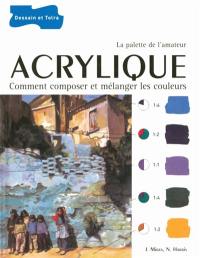 Acrylique : comment composer et mélanger les couleurs