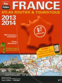 France, atlas routier & touristique : 2013-2014