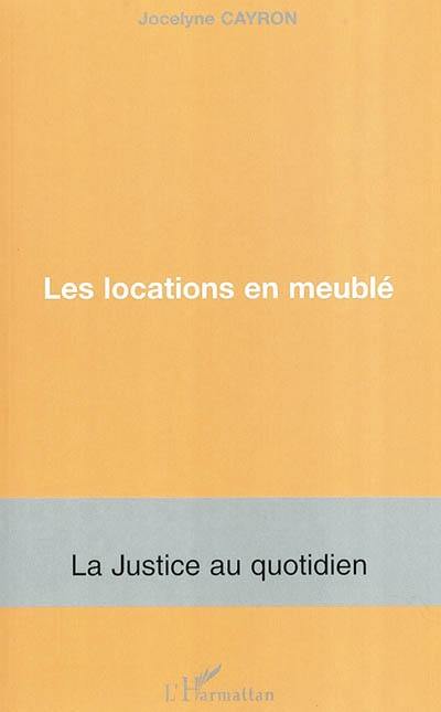 Les locations en meublé