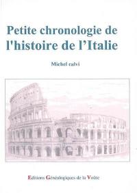 Petite chronologie de l'histoire de l'Italie