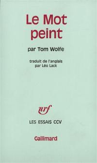 Le mot peint