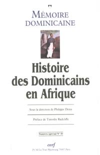 Histoire des dominicains en Afrique