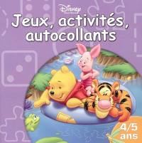 Jeux, activités, autocollants 4-5 ans : Winnie l'ourson