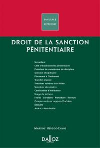 Droit de la sanction pénitentiaire