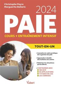 Paie : tout-en-un, cours + entraînement intensif : 2024