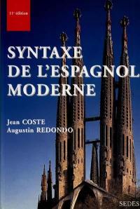 Syntaxe de l'espagnol moderne