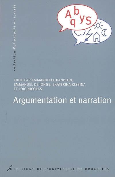 Argumentation et narration