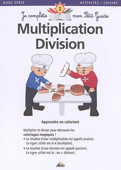 Multiplication, division : apprendre en coloriant