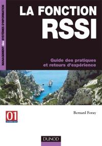 La fonction RSSI : guide des pratiques et retours d'expérience