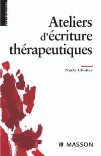 Ateliers d'écriture thérapeutiques