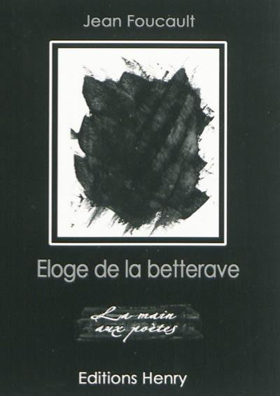 Eloge de la betterave