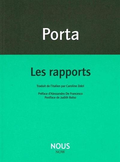 Les rapports