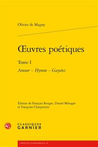 Oeuvres poétiques. Vol. 1